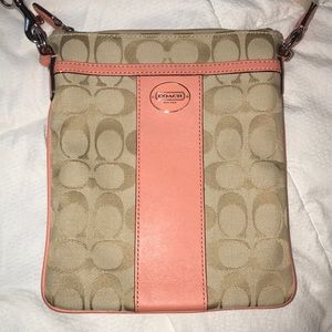 Coaching cross body purse